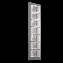  ODB0087-01-AG-TP-L2 - Tessera  Outdoor Sconce (S)-Argento Grey-Pavé Cast Glass