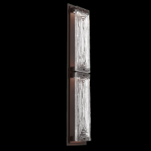  ODB0090-02-SB-TL-L2 - Tabulo Outdoor Sconce (L)-Statuary Bronze-Linea Cast Glass