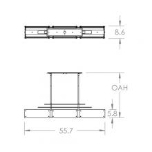  PLB0026-0E-BS-SG-001-E2 - Urban Loft Parallel Linear Suspension-0C-Metallic Beige Silver