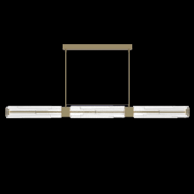  PLB0056-67-BS-LC-001-L3 - Ledgestone Linear Dining-67-Metallic Beige Silver