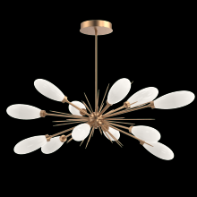  PLB0071-0A-NB-WL-001-L3 - Fiori Oval Starburst Chandelier 50"