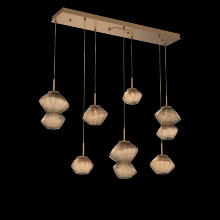  PLB0089-07-NB-B-C01-L1 - Mesa Linear Pendant Chandelier