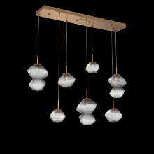  PLB0089-07-NB-S-C01-L3 - Mesa Linear Pendant Chandelier