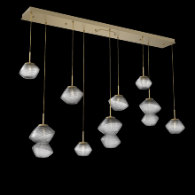  PLB0089-09-GB-S-C01-L3 - Mesa Linear Pendant Chandelier