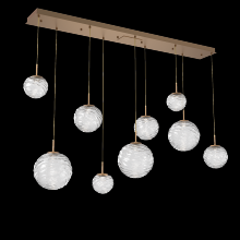  PLB0092-09-NB-C-C01-L1 - Gaia Linear Multi-Pendant Chandelier