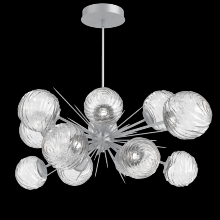  PLB0092-0D-CS-C-001-L3 - Gaia Oval Starburst Chandelier