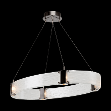  PLB0042-44-GB-CR-CA1-L3 - Parallel Oval Chandelier-44