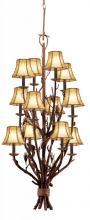  5033PD/8045 - Ponderosa (4+4+4) Light 3 Tier Foyer