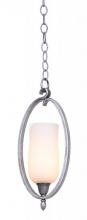  7236FI/OPAL - Mateo 1 Light Mini Pendant