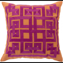  LD-014 - Gramercy Magenta and Orange Pillow