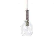  2098-79 - Bronson Glass Pendant Pewter