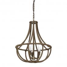  2547-79 - Yvette Outdoor Chandelier Small