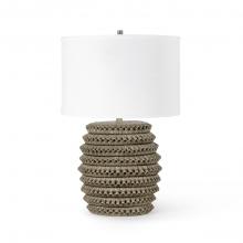  2660-61 - Kenis Braided Table Lamp Grey