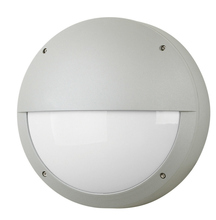  WO813WHMB6 - Outdoor Wall Lux Round Visa White Medium Base Incandescent 60W A19