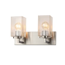  FSN-8942-15-SEED-NCKL - Vice 2-Light Bath Bar