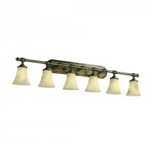  CLD-8526-20-ABRS - Tradition 6-Light Bath Bar