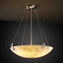  CLD-9627-25-NCKL-LED-6000 - 48" Pendant Bowl w/ U-Clips