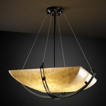  CLD-9721-35-MBLK-LED-3000 - 18" Pendant Bowl w/ Crossbar