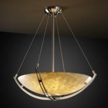  CLD-9721-35-NCKL-LED-3000 - 18" Pendant Bowl w/ Crossbar