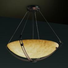  CLD-9724-35-DBRZ-LED-6000 - 36" Pendant Bowl w/ Crossbar