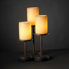  CNDL-8797-10-AMBR-MBLK - Dakota 3-Light Table Lamp