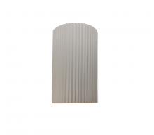  CER-5740-BIS - Small ADA Pleated Cylinder Wall Sconce