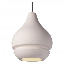  CER-6400-BIS-DBRZ-BKCD-LED1-700 - Arabesque 1-Light LED Pendant