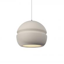  CER-6410-BIS-NCKL-WTCD - Small Sphere 1-Light Pendant