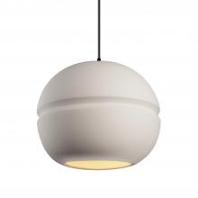  CER-6415-BIS-MBLK-BKCD - Large Sphere 1-Light Pendant