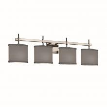  FAB-8414-30-GRAY-NCKL - Union 4-Light Bath Bar