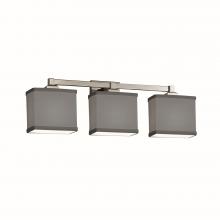  FAB-8433-55-GRAY-NCKL - Regency 3-Light Bath Bar