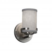  FAB-8451-10-GRAY-NCKL - Atlas 1-Light Wall Sconce