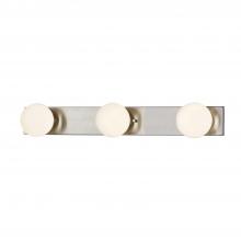  FSN-4043-CLOP-NCKL - Luna 3-Light LED Bath Bar