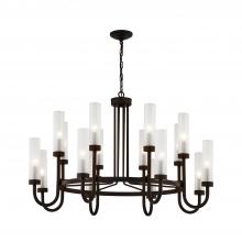  FSN-4345-CLFR-DBRZ - Anchor 42" Chandelier