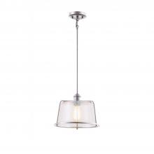  FSN-4423-SEED-NCKL - Revere 12" 1-Light Pendant