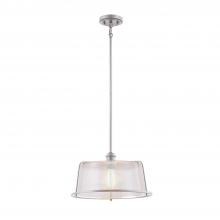  FSN-4424-SEED-NCKL - Revere 16" 1-Light Pendant