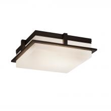  FSN-7569W-OPAL-DBRZ - Avalon 14" Large LED Outdoor Flush-Mount