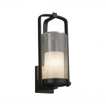  FSN-7584W-10-WEVE-MBLK - Atlantic Large Outdoor Wall Sconce