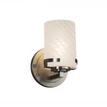  FSN-8451-10-WEVE-NCKL - Atlas 1-Light Wall Sconce