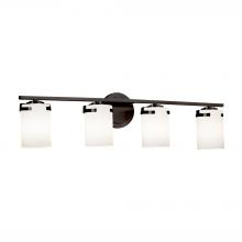  FSN-8454-10-OPAL-DBRZ - Atlas 4-Light Bath Bar