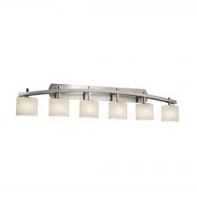  FSN-8596-30-OPAL-NCKL - Archway 6-Light Bath Bar