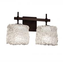  GLA-8412-30-LACE-DBRZ - Union 2-Light Bath Bar