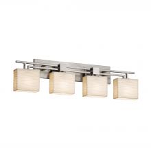  PNA-8704-55-WAVE-NCKL - Aero 4-Light Bath Bar