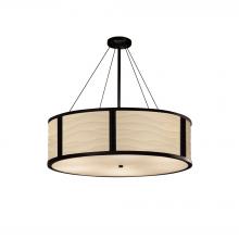  PNA-9547-WAVE-MBLK - Tribeca 48" Drum Pendant