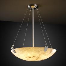  FAL-9624-35-NCKL-LED-6000 - 36" Pendant Bowl w/ U-Clips