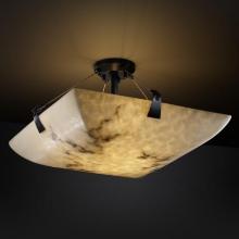  FAL-9634-25-DBRZ-LED-6000 - 36" Semi-Flush Bowl w/ Tapered Clips