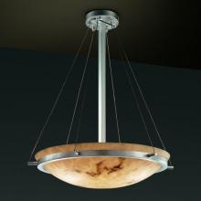  FAL-9692-35-MBLK-LED-5000 - 24" Round Pendant Bowl w/ Ring