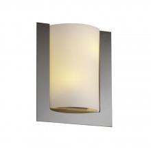  FSN-5562-OPAL-DBRZ-LED-2000 - Framed Rectangle 3-Sided Wall Sconce (ADA)