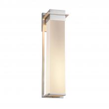  FSN-7545W-OPAL-NCKL - Pacific 24" LED Outdoor Wall Sconce