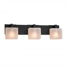  FSN-8923-55-FRCR-MBLK - Modular 3-Light Bath Bar